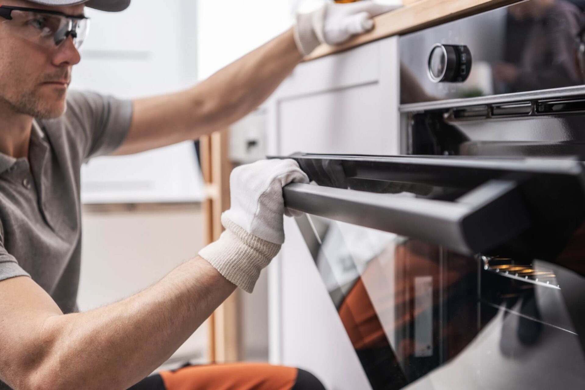 Ugnstest i samband med köksrenovering i Uppsala